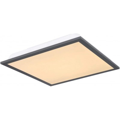 81,95 € Free Shipping | Indoor ceiling light 12W Square Shape 30×30 cm. Living room, bedroom and lobby. Aluminum. White Color