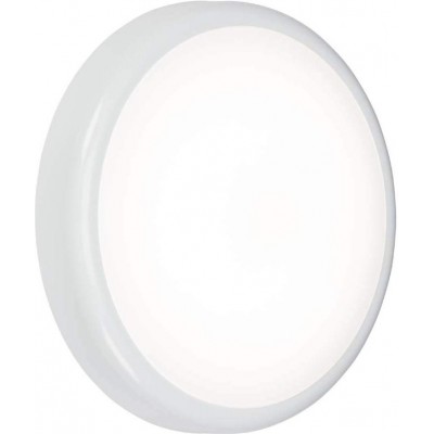 Настенный светильник для дома 14W Круглый Форма 31×31 cm. LED Столовая, спальная комната и лобби. Поликарбонат. Белый Цвет
