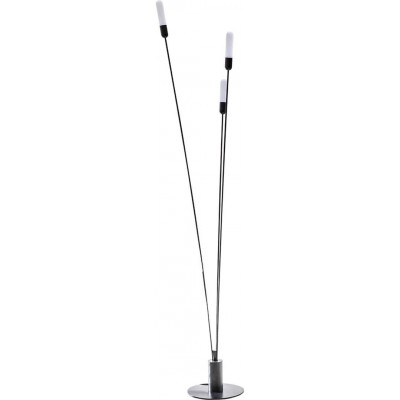 122,95 € Envoi gratuit | Lampadaire 170×9 cm. 3 barres Acier. Couleur gris