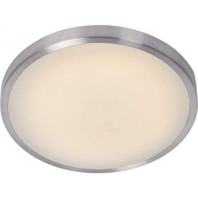 Indoor ceiling light 18W Round Shape 36×36 cm. Living room, bedroom and lobby. Modern Style. Aluminum. White Color