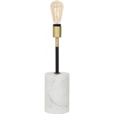 99,95 € Free Shipping | Table lamp 60W 40×12 cm. Metal casting. White Color