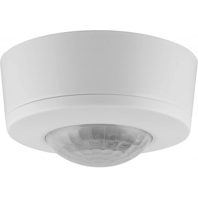 47,95 € Envio grátis | Iluminação de segurança 9×9 cm. Sensor Policarbonato. Cor branco