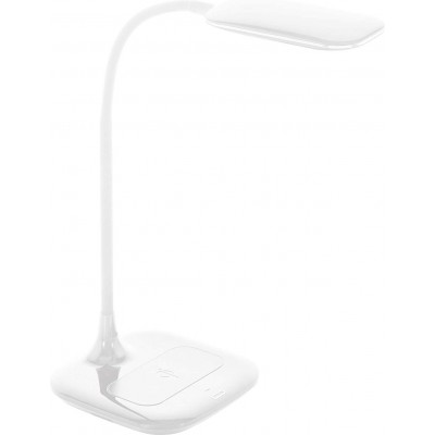 106,95 € Free Shipping | Desk lamp Eglo 39×17 cm. Living room, dining room and bedroom. Modern Style. PMMA. White Color