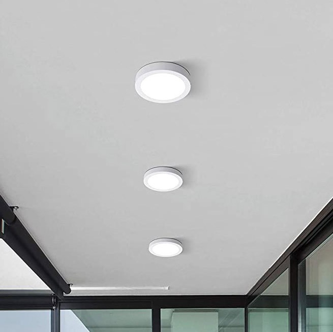 97,95 € Envio grátis | Luz de teto interna Eglo 16W Ø 22 cm. LED reguláveis Controle com APP para smartphone Alumínio e pmma. Cor branco