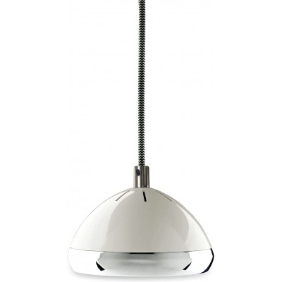 Hanging lamp Spherical Shape 203×14 cm. Living room, dining room and lobby. Metal casting. White Color
