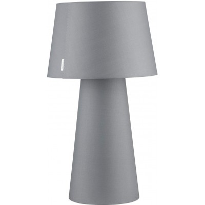 86,95 € Free Shipping | Table lamp 20W 62×35 cm. Textile. Gray Color