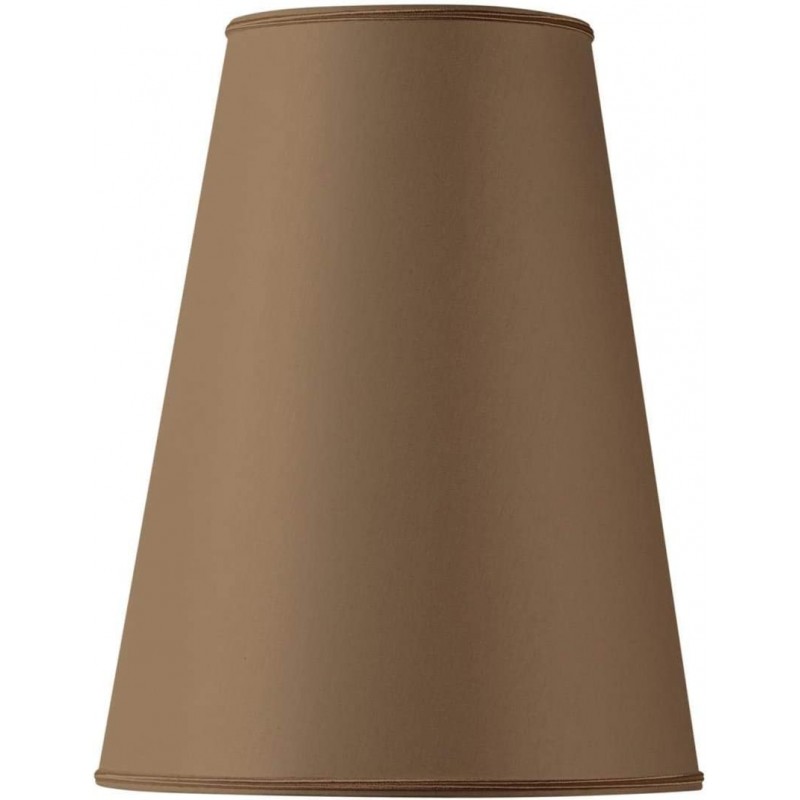 62,95 € Free Shipping | Lamp shade Conical Shape Ø 20 cm. Tulip Dining room, bedroom and lobby. Brown Color