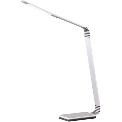 Lámpara de escritorio 6W Forma Alargada 44×40 cm. Salón, comedor y dormitorio. Estilo moderno. Aluminio. Color blanco