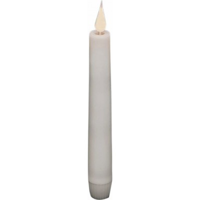 68,95 € Spedizione Gratuita | Lampada da tavolo 21×3 cm. 2 candele LED Pmma. Colore bianca