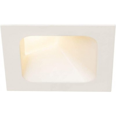 116,95 € 送料無料 | 屋内埋め込み式照明 9W 長方形 形状 12×12 cm. リビングルーム, ダイニングルーム そして ロビー. アルミニウム. 白い カラー