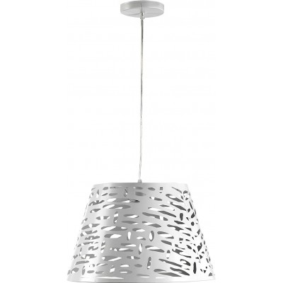 84,95 € Free Shipping | Hanging lamp 22W 100×40 cm. Metal casting. White Color