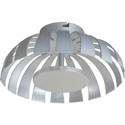 吸顶灯 24W 球形 形状 35×35 cm. 客厅, 饭厅 和 卧室. 设计 风格. 金属. 银 颜色