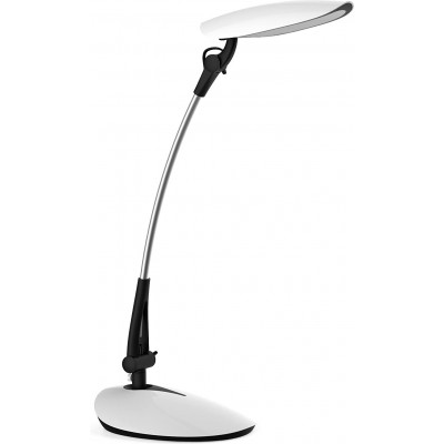 84,95 € Free Shipping | Desk lamp 7W 64×57 cm. Articulable LED Living room, bedroom and lobby. Metal casting. White Color