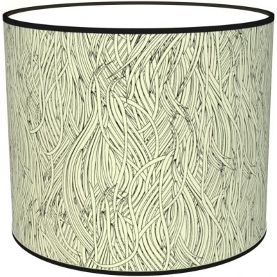 87,95 € Free Shipping | Lamp shade Cylindrical Shape 50×50 cm. Tulip Dining room, bedroom and lobby. Textile and Polycarbonate