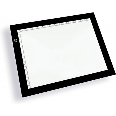 LEDパネル LED 長方形 形状 30×23 cm. ライトテーブル リビングルーム, ダイニングルーム そして ベッドルーム. ブラック カラー