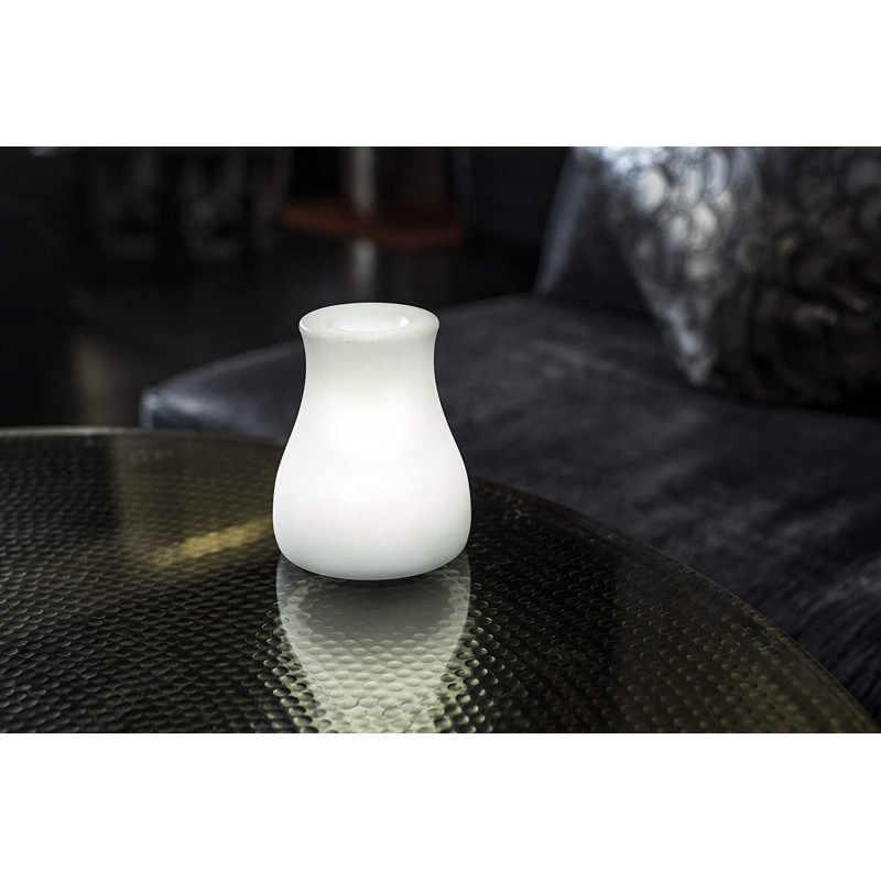 139,95 € Free Shipping | Furniture with lighting 1W LED Cylindrical Shape 21×13 cm. Dining room, bedroom and lobby. Modern Style. Polyethylene. White Color