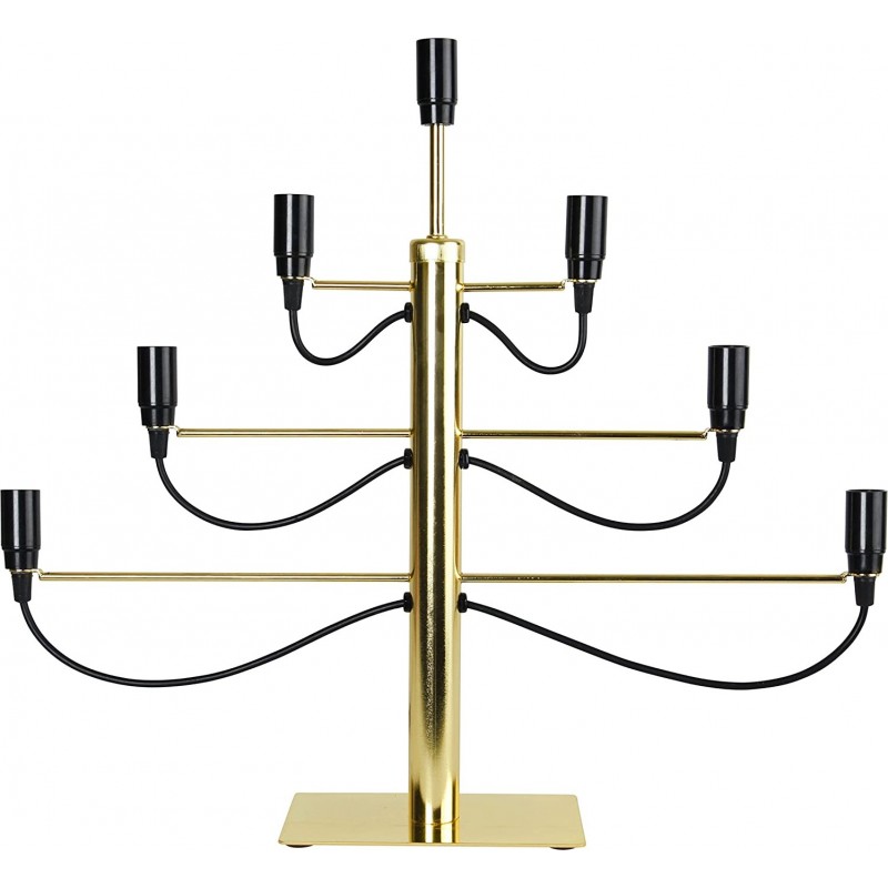 84,95 € Spedizione Gratuita | Lampada da tavolo 15W 60×53 cm. Design a forma di lampadario Soggiorno, sala da pranzo e atrio. Stile moderno. PMMA. Colore nero