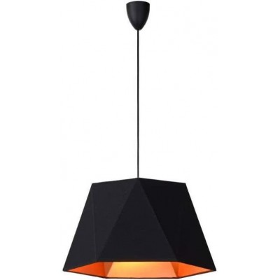 Hanging lamp 60W Ø 42 cm. Living room, dining room and bedroom. Modern Style. Metal casting. Black Color