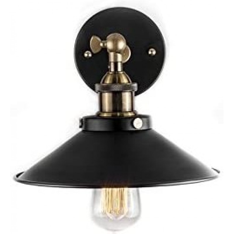 91,95 € Free Shipping | Indoor wall light 50×31 cm. Living room, bedroom and lobby. Vintage Style. Metal casting. Black Color
