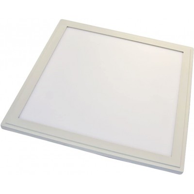 LEDパネル 18W LED 平方 形状 30×30 cm. LED リビングルーム, ベッドルーム そして ロビー. モダン スタイル. アクリル そして アルミニウム. 白い カラー