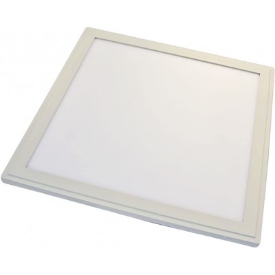 Panel LED 18W LED 30×30 cm. LED Acrílico y aluminio. Color blanco