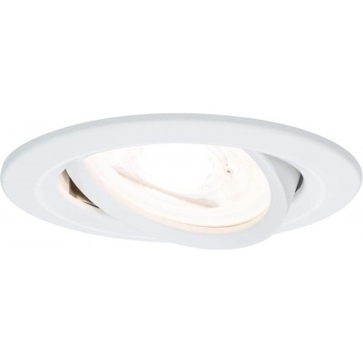 Inneneinbauleuchte 21W 2700K Sehr warmes Licht. 9×8 cm. Einstellbare und einstellbare LED Aluminium und metall. Weiß Farbe