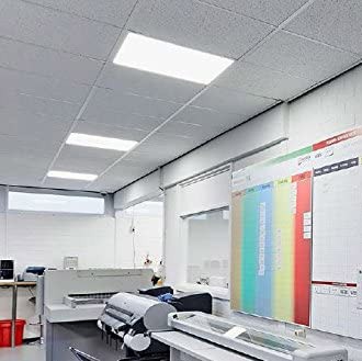 127,95 € Envoi gratuit | Panneau LED LED 62×59 cm. Encastrable au plafond à LED Acier. Couleur blanc