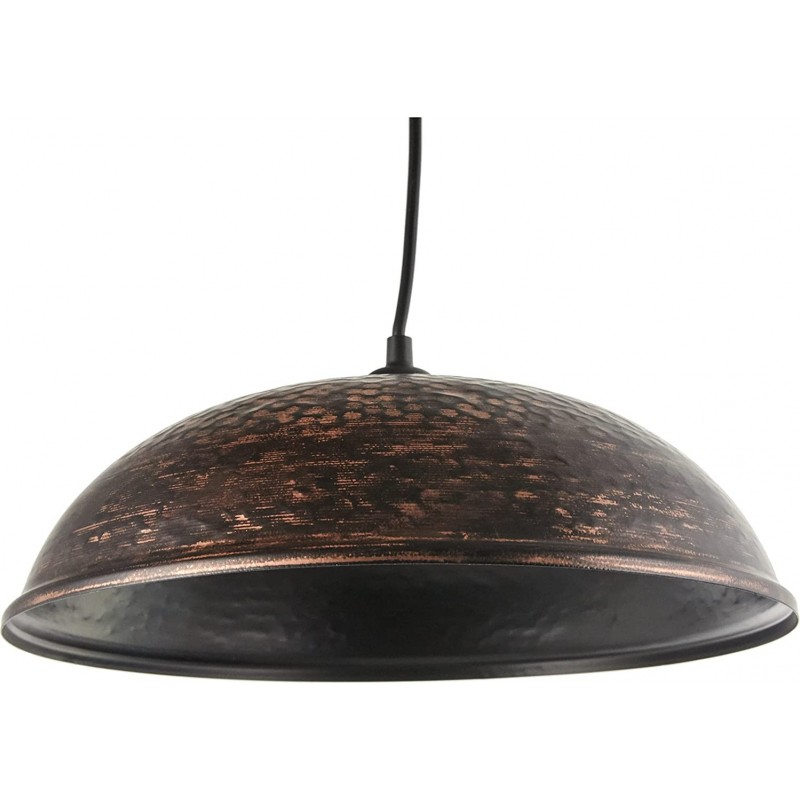 89,95 € Free Shipping | Hanging lamp Round Shape 80×31 cm. Living room, bedroom and lobby. Metal casting. Black Color