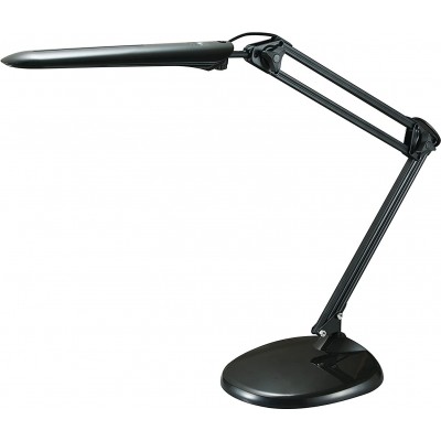 Lampada da scrivania 8W Forma Estesa 90×63 cm. LED articolato Soggiorno, sala da pranzo e atrio. Stile moderno. Alluminio e Metallo. Colore nero