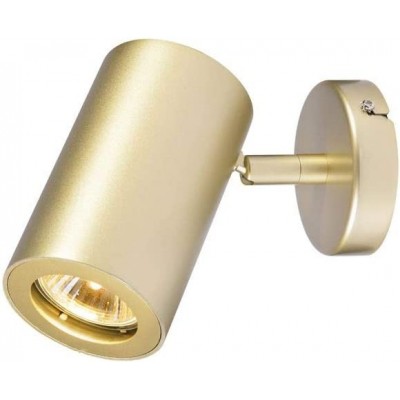 Настенный светильник для дома 50W Цилиндрический Форма 15×15 cm. Регулируемый Гостинная, столовая и лобби. Современный и промышленное Стиль. Стали и Алюминий. Золотой Цвет