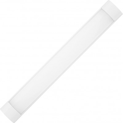 シーリングランプ 35W 細長い 形状 126×10 cm. LED リビングルーム, ダイニングルーム そして ベッドルーム. モダン スタイル. アルミニウム そして 結晶. 白い カラー