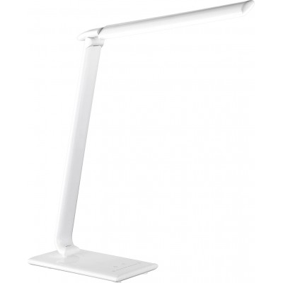 Desk lamp 7W 6500K Cold light. Extended Shape 56×35 cm. Articulable Dining room, bedroom and lobby. Modern Style. PMMA. White Color