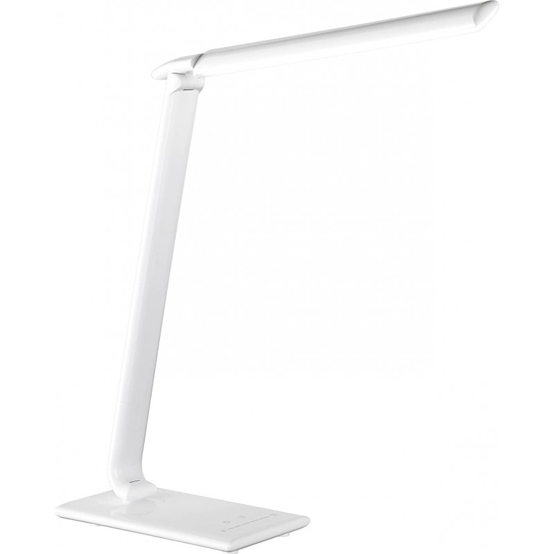112,95 € Free Shipping | Desk lamp 7W 6500K Cold light. Extended Shape 56×35 cm. Articulable Dining room, bedroom and lobby. Modern Style. PMMA. White Color