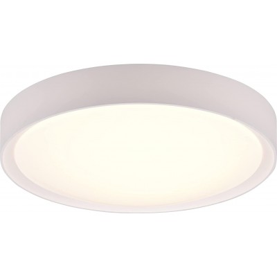 73,95 € Free Shipping | Indoor ceiling light Trio 18W Round Shape 33×33 cm. LED Bedroom. Modern Style. Acrylic and Metal casting. Beige Color
