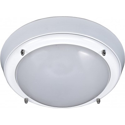 75,95 € Free Shipping | Indoor ceiling light 10W 4000K Neutral light. Round Shape 25×25 cm. LED Terrace, garden and public space. White Color