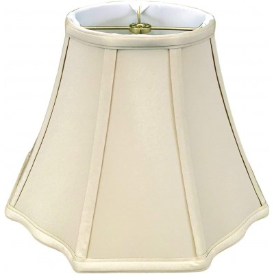 Pantalla para lámpara Forma Cónica Ø 35 cm. Tulipa Salón, comedor y dormitorio. Estilo clásico. Metal. Color beige