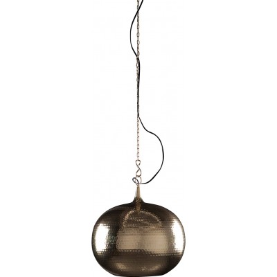 Lámpara colgante 13W Forma Esférica 137×35 cm. Salón, comedor y vestíbulo. Metal. Color negro