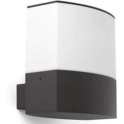78,95 € Бесплатная доставка | Настенный светильник для улицы 20W 20×18 cm. Алюминий. Чернить Цвет