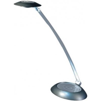 113,95 € Free Shipping | Desk lamp 6W 67×42 cm. Adjustable Living room, dining room and bedroom. Modern Style. Steel, Aluminum and PMMA. Gray Color
