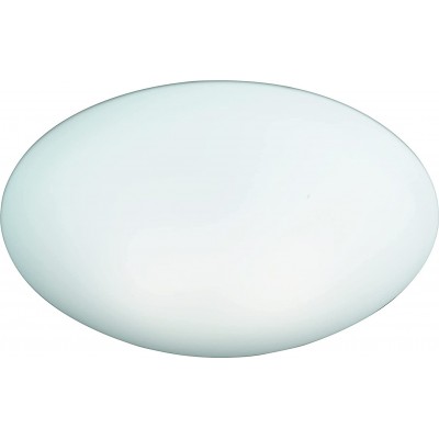 Indoor ceiling light 60W Round Shape 42×42 cm. Living room, dining room and bedroom. Modern Style. Glass. White Color