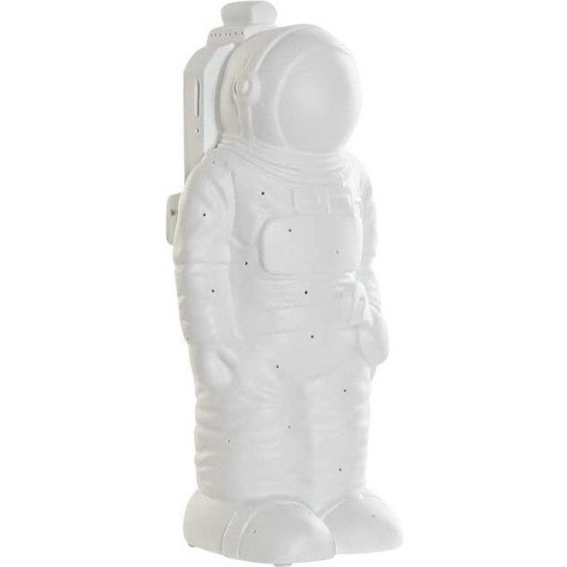 59,95 € Envío gratis | Iluminación decorativa 54×34 cm. Diseño en forma de astronauta Salón, comedor y dormitorio. PMMA. Color blanco