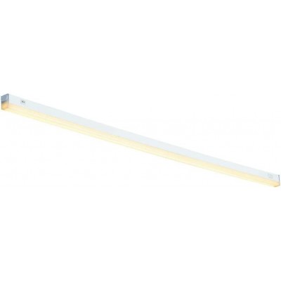Настенный светильник для дома Удлиненный Форма 127×5 cm. LED Гостинная, спальная комната и лобби. Поликарбонат. Белый Цвет