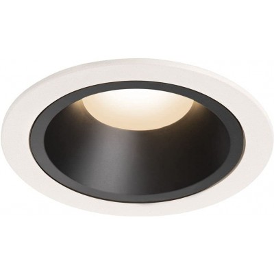 169,95 € Free Shipping | Recessed lighting 25W Round Shape 13×13 cm. Position adjustable LED Living room, dining room and bedroom. Modern Style. Polycarbonate. White Color
