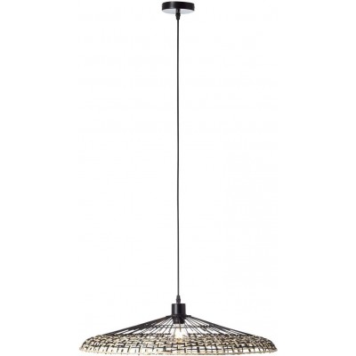 133,95 € Kostenloser Versand | Hängelampe 40W 144×60 cm. Metall. Schwarz Farbe