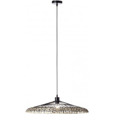 139,95 € Free Shipping | Hanging lamp 40W Conical Shape 144×60 cm. Living room, dining room and lobby. Modern Style. Metal casting. Black Color