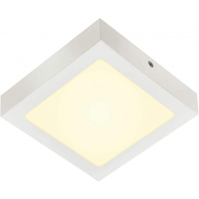 105,95 € Free Shipping | Indoor ceiling light Square Shape 17×17 cm. Living room, bedroom and lobby. Modern Style. Aluminum. White Color