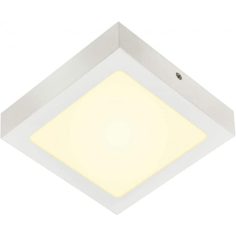 105,95 € Free Shipping | Indoor ceiling light Square Shape 17×17 cm. Living room, bedroom and lobby. Modern Style. Aluminum. White Color