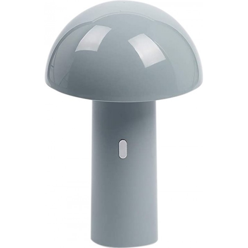 169,95 € Free Shipping | Table lamp Spherical Shape 26×17 cm. Living room, dining room and bedroom. Aluminum. Gray Color