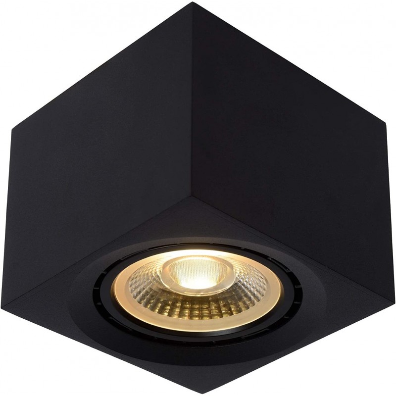 124,95 € Envoi gratuit | Projecteur d'intérieur 12W Façonner Cubique 12×12 cm. Ajustable Salle, salle à manger et chambre. Style moderne. Aluminium. Couleur noir