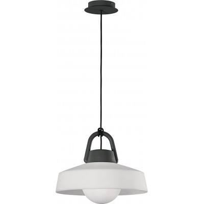 117,95 € Kostenloser Versand | Außenlampe 20W Ø 40 cm. Verstellbare Höhe Abs, aluminium und polyethylen. Weiß Farbe